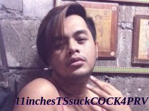 11inchesTSsuckCOCK4PRVT