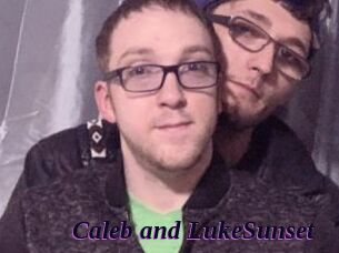 Caleb_and_LukeSunset