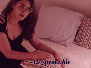Unspeakable